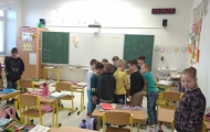 Předškoláci na návštěvě ve škole 2024