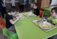 návštěva u školáků v 1 třídě