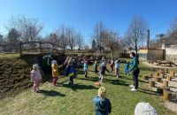 První jarní den - koťátka