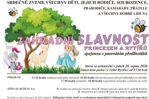 Zahradní slavnost 2020